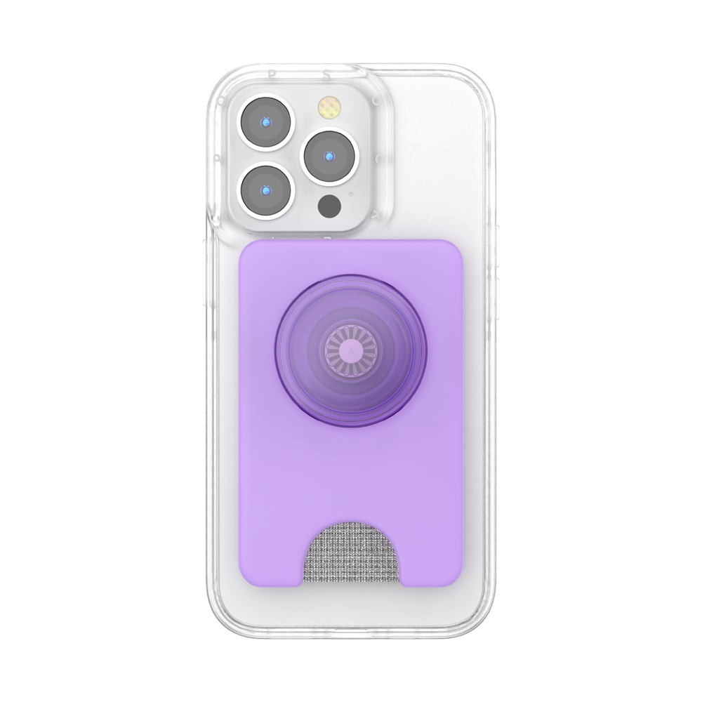 PopWallet MagSafe Lavender Colored Phone Grip and Wallet by PopSockets