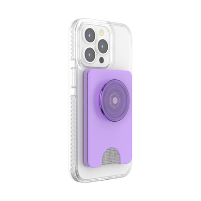 PopWallet MagSafe Lavender Colored Phone Grip and Wallet by PopSockets