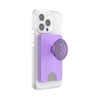 PopWallet MagSafe Lavender Colored Phone Grip and Wallet by PopSockets